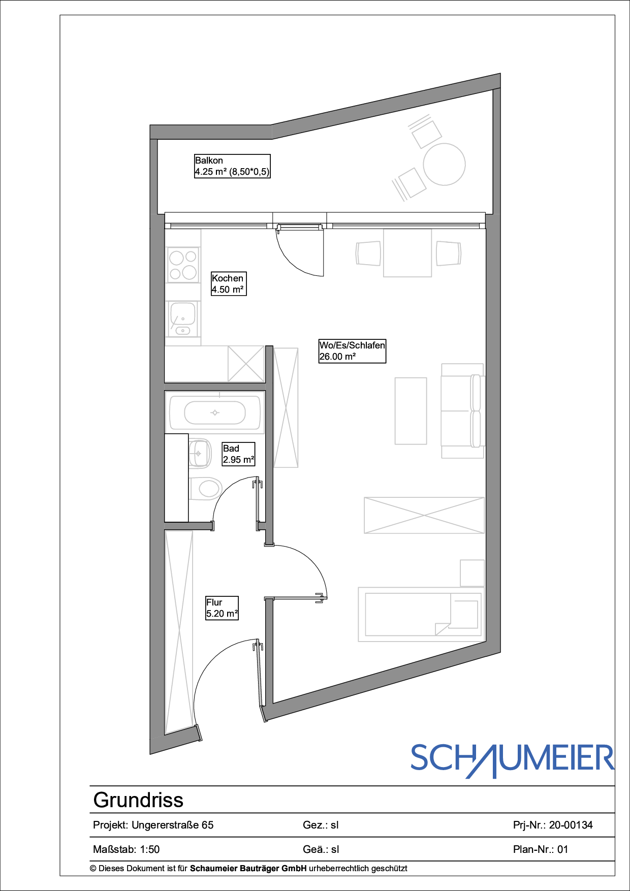 Renoviertes Apartment in Schwabing mit perfektem Blick über München, 80805 München, Apartment
